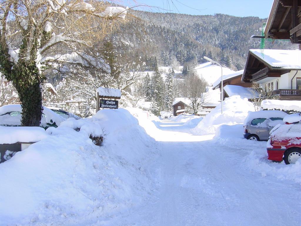 Ferienhotel Hahn Garni Ruhpolding Exterior foto